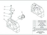 Premium Backgauge EndCap Motor Side X Axis Assembly