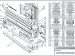 Premium Backgauge Extended Travel X Axis and R Axis Motor Side Assembly