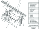Premium Backgauge Power X and Manual R and Z Axes Main Assembly