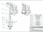 Premium Backgauge R Axis Motor Side Carriage Assembly
