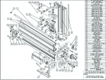 Premium Backgauge Standard TRavel X Axis and R Axis Motor Side Assembly
