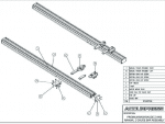 Premium Backgauge Z Axis Manual Z Guage Bar Assembly