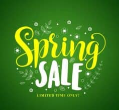 spring sale