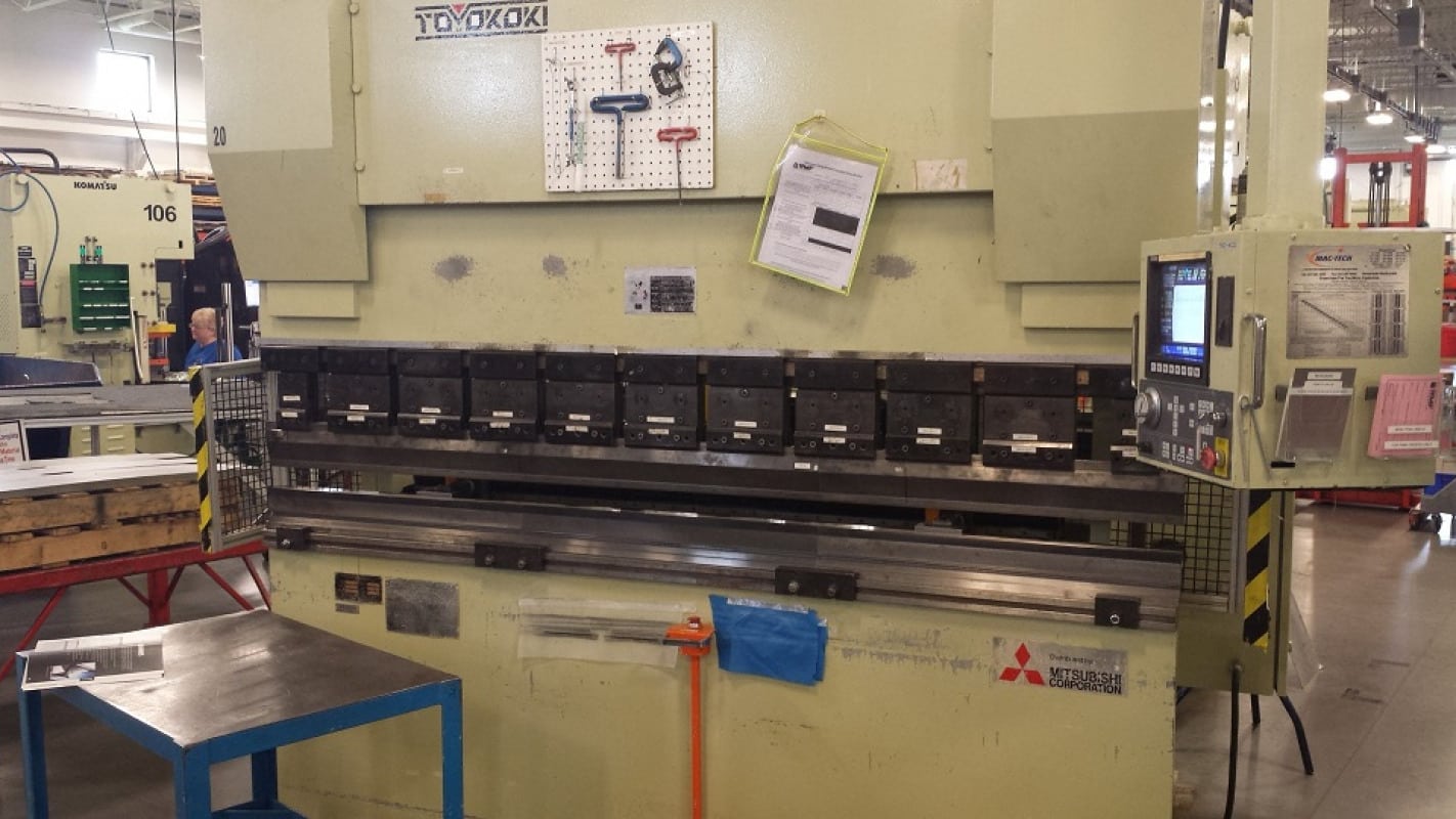 Toyokoki APB 8025w press brake